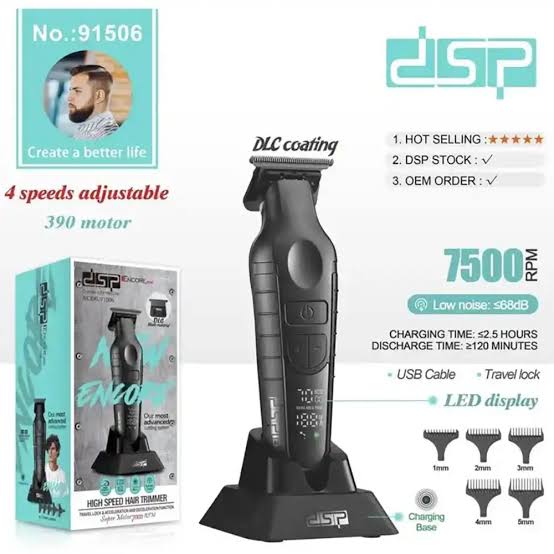 ماشین اصلاح دی اس پی مدل DSP-91506 با تکنولوژی برش مستقیم و صفر زن